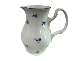Кувшин 1,0 л , Bernadotte; декор "Синие мелкие цветы"