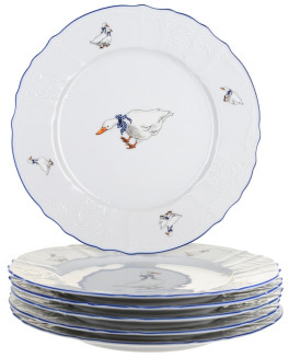 Набор тарелок из 6 шт. 27 см Bernadotte Гуси