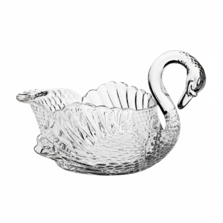 Салатник Crystal Bohemia Лебедь 33 см